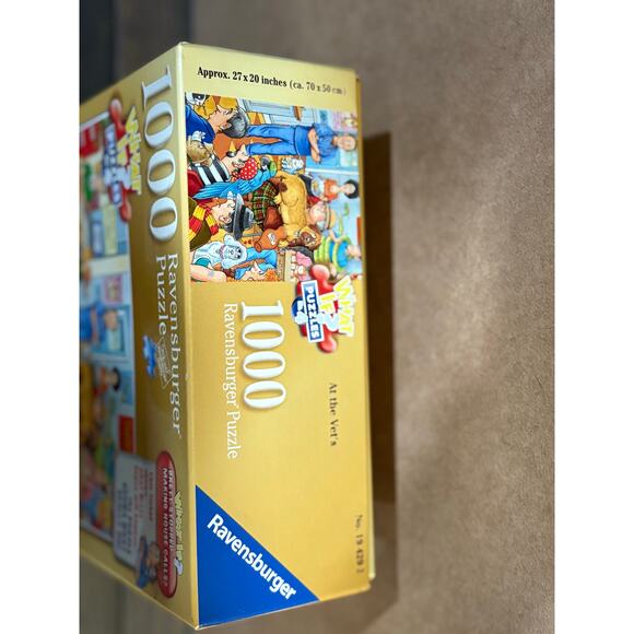 Ravensburger 1000 piece puzzle What If? #4 At the Vets NEW - Picture 2 of 4